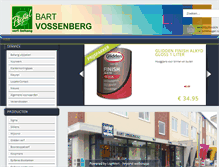 Tablet Screenshot of bartvossenberg.nl